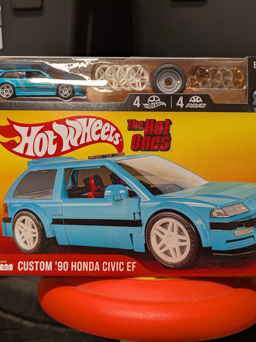 Hot Wheels The Hot Ones Custom '90 Honda Civic EF Toy Car - Blue